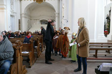 Aussendung der Sternsinger im Hohen Dom zu Fulda (Foto: Karl-Franz Thiede)